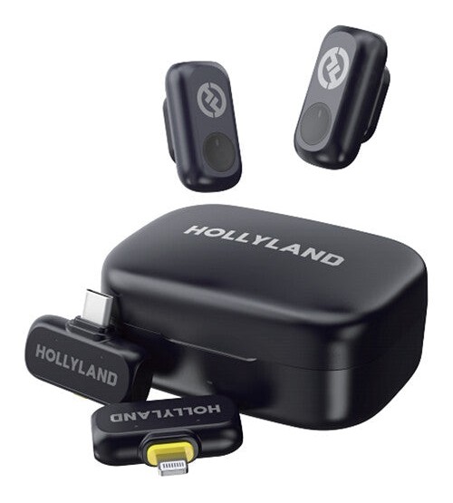 Hollyland Lark A1 Combo Wireless Microphone System for Smartphone Hollyland Lark A1 Combo Wireless Microphone System for Smartphone